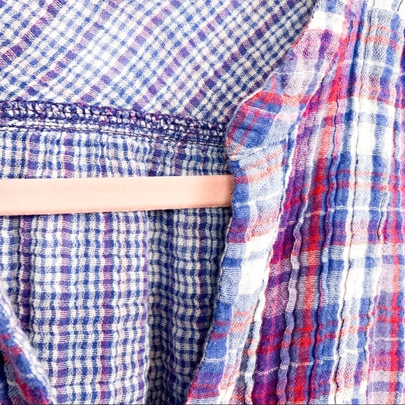 Old Navy Long Sleeve Plaid Button-Up - Picture 7 of 9